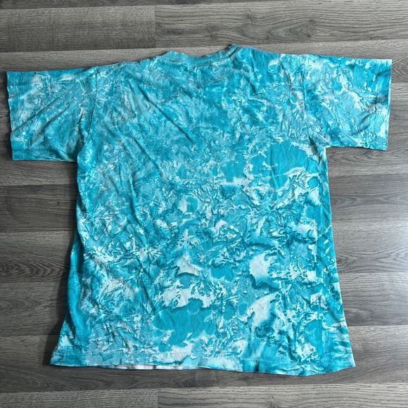 VTG Floral T Shirt Fits Medium Thrashed Single Stitch Distressed 90s Made in USA - Picture 3 of 10